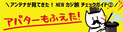 アンテナのカジ旅チェックガイド