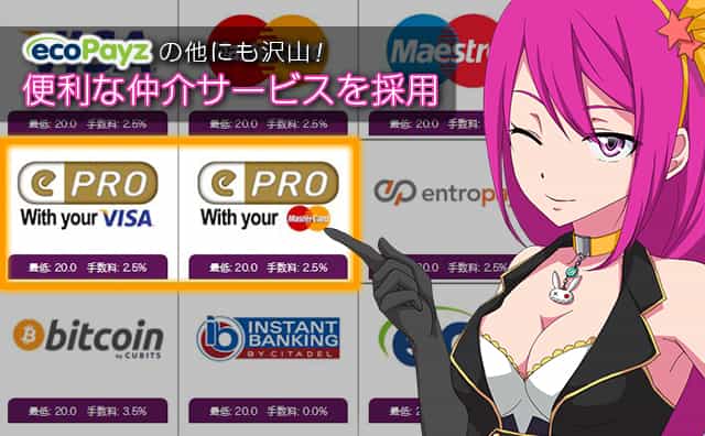 ラッキーニッキーではeproが使える