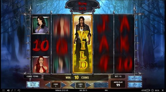 WILD BLOODはワイドWILD発動時に金絵柄のアイテムが出現すると良い事が起こる模様