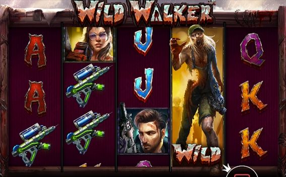 WILD WALKERプレイ画面