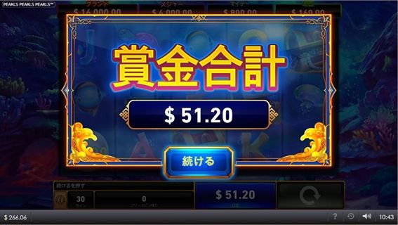 賞金合計$51.20