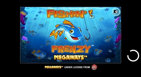 FISHIN FRENZY MEGAWAYSタイトル