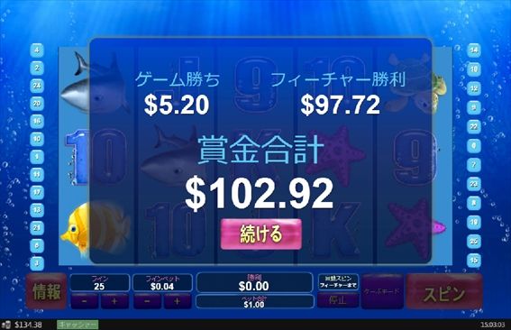 賞金合計$102.92