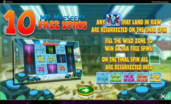 Mr Meeseeks FreeSpins