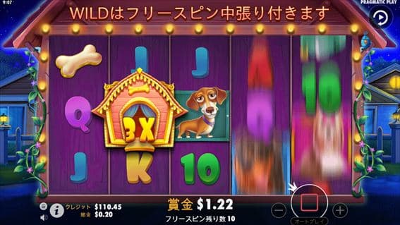 初犬小屋が残り10でようやく出る