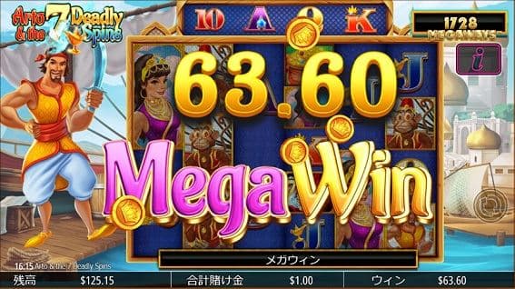 63倍の63ドル獲得