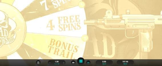 4 FREE SPINS