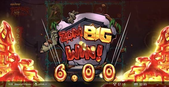 ZOMBIG WINを獲得