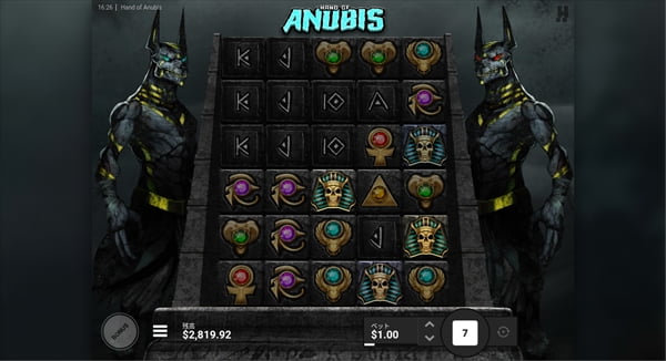 Hacksaw社の Hand of Anubis