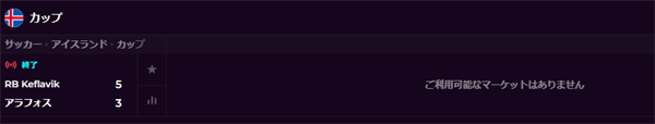 RB Keflavikが2点リードで終了