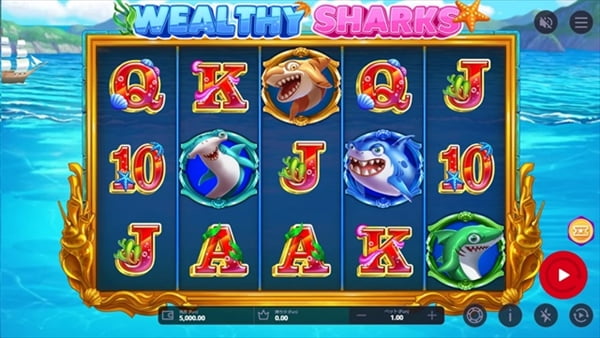 WEALTHY SHARKSのプレイ画面