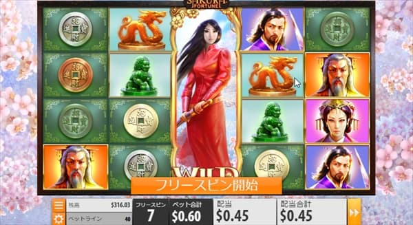 FS開始、残高316.03