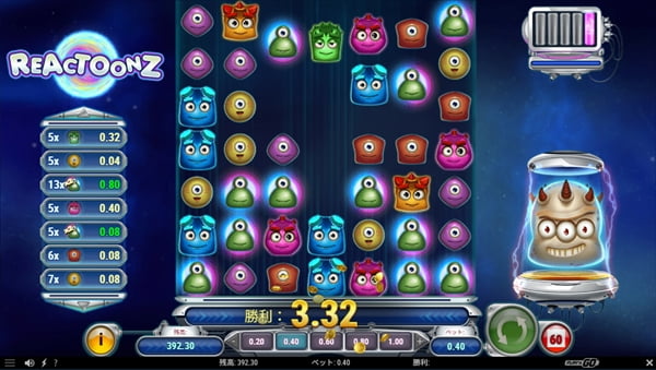 たった40スピンでゲージが満タン