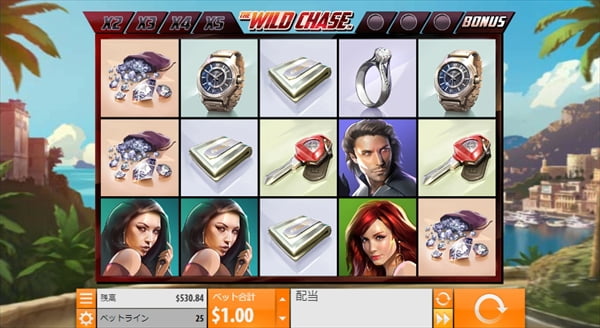ジパングカジノのWILD CHASE