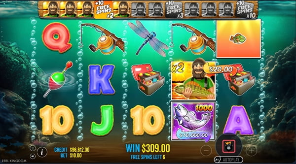1000倍魚が2倍