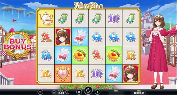 MAID SLOTのプレイ画像