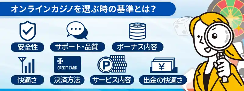 スマホで遊びやすいオンラインカジノのおすすめ3選