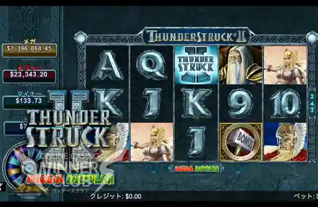 ThunderstruckⅡ Mega Moolah
