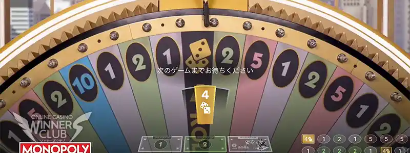 「2Roll」、「4Roll」のマス