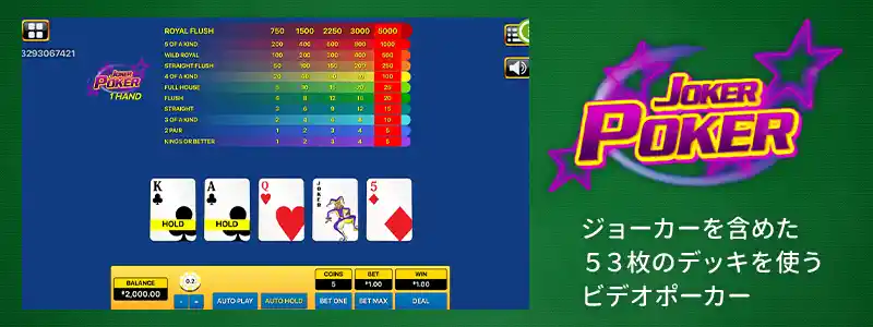 ジョーカーポーカー(Joker Poker)