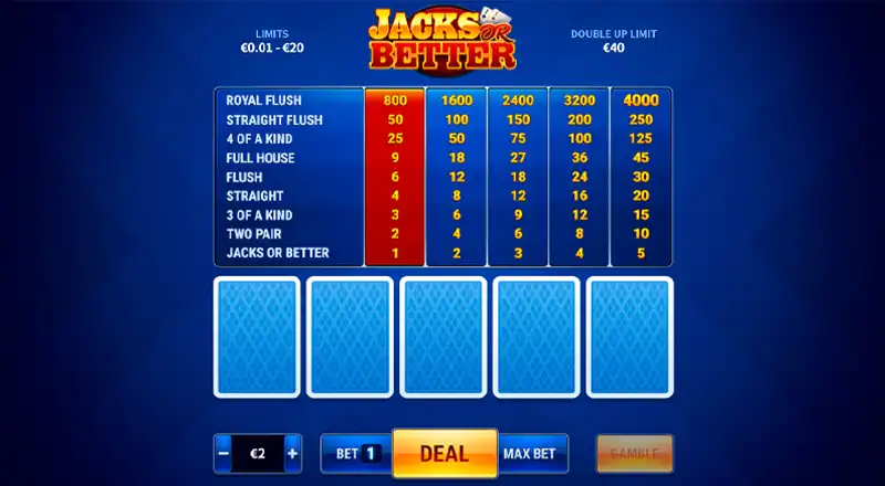 JACKS OR BETTER