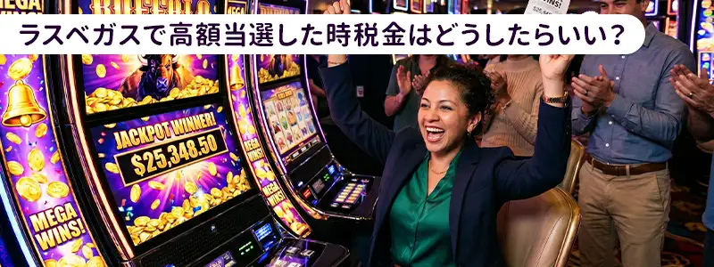 【重要】ラスベガスで高額当選した時の手続きと税金の扱い