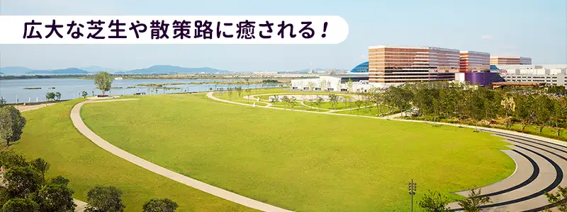 自然と触れ合える癒し空間「ディスカバリー・パーク」