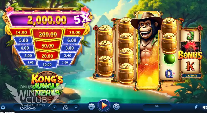 Kong's Jungle Tower／コングス・ジャングル・タワー