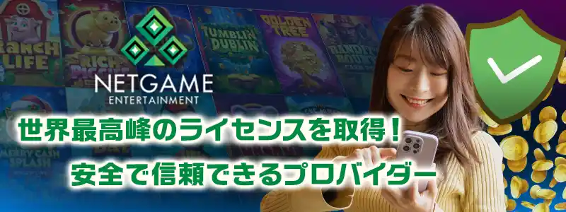 NetGame Entertainmentの安全性・信頼性