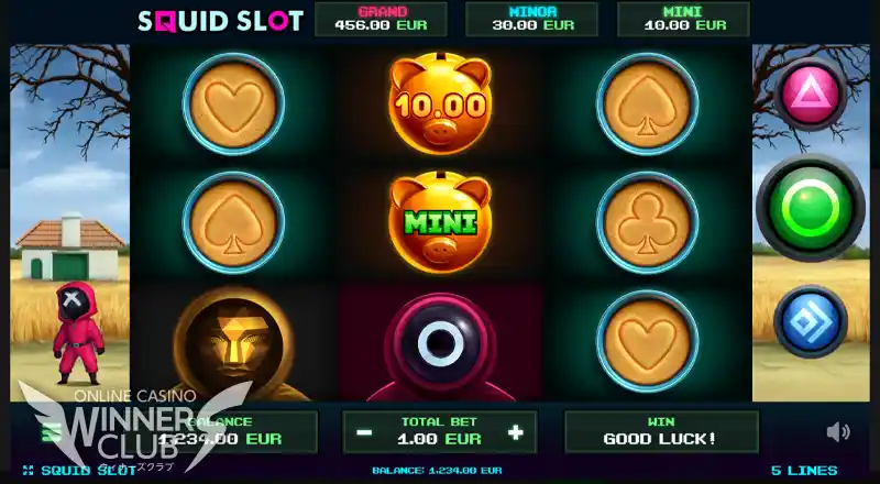 Squid Slot／スクウィッド・スロット