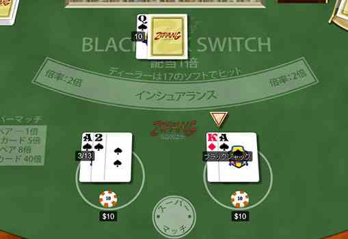 ブラックジャックスワップ