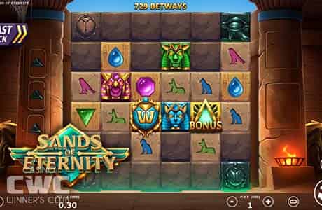Slotmill社『Sands of Eternity(サンズ・オブ・エタニティ)』