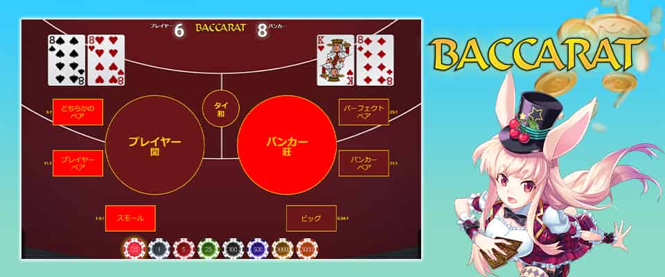 バカラ(BACCARAT)