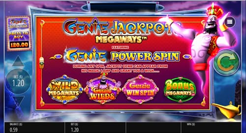 Genie Jackpots Megaways