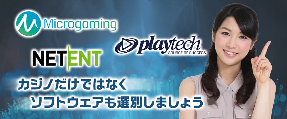 ソフトウェアの選別は重要です